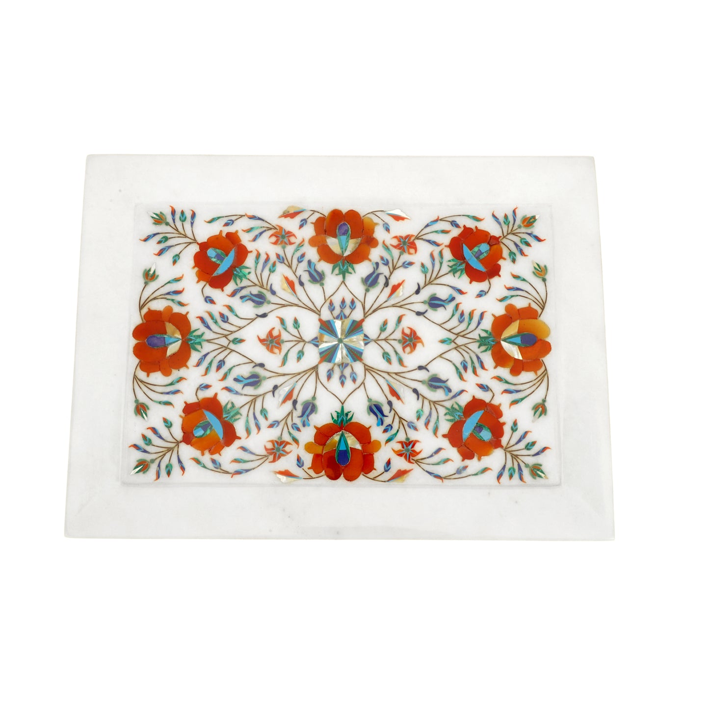 Marble Tray - Rose Design