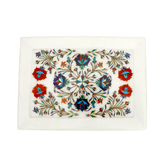 Marble Tray - Rose Design