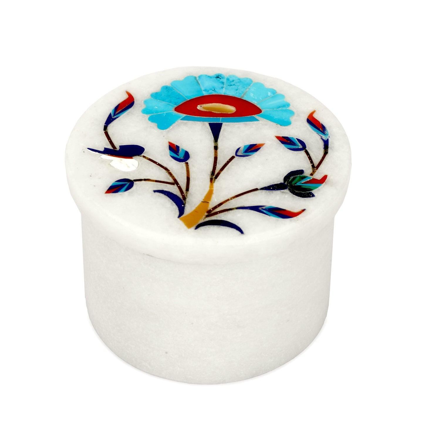 Small Jewellery Inlay Box - Sunflower Design