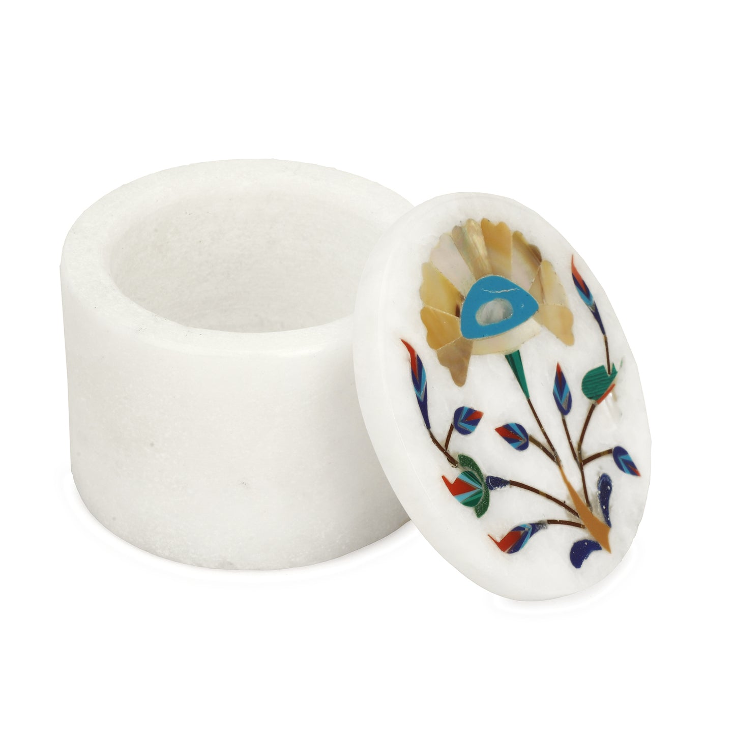 Small Jewellery Inlay Box - Sunflower Design