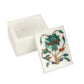 Marble Rectangular Box - Rose Design