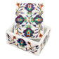 Marble Rectangular Box - Rose Design