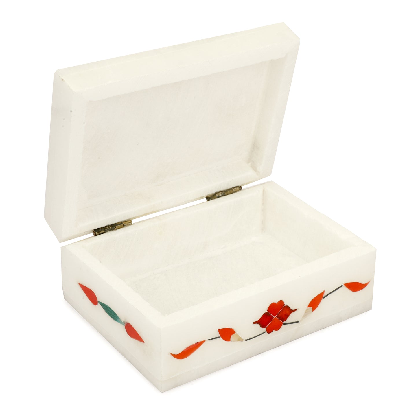 Marble Flower Box - Flower Design