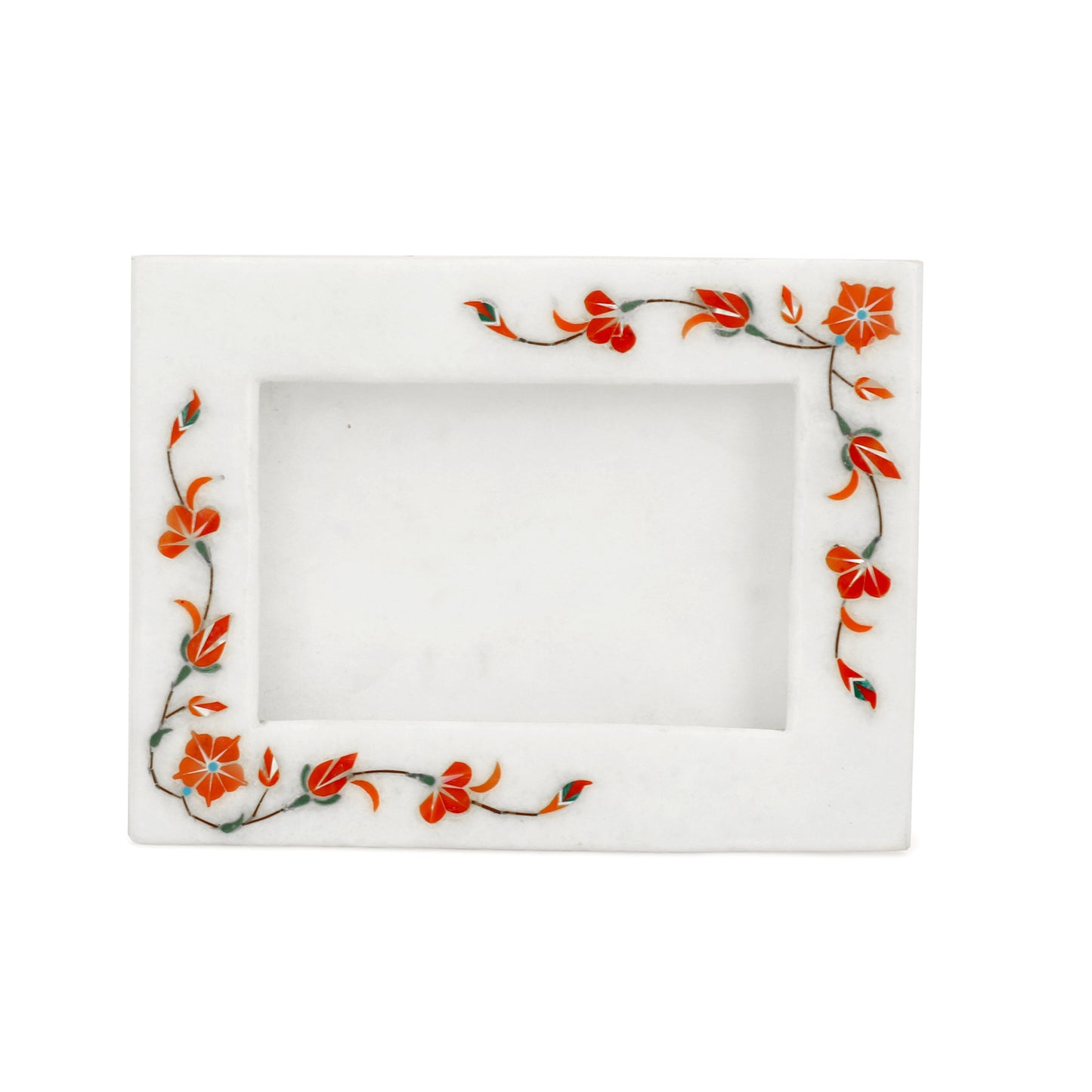 Rectangular Photo Frame - Flower Design