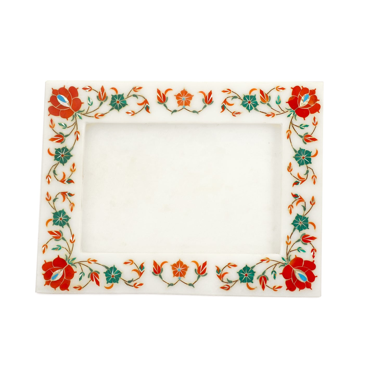 Rectangular Photo Frame - Flower Design