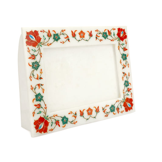 Rectangular Photo Frame - Flower Design