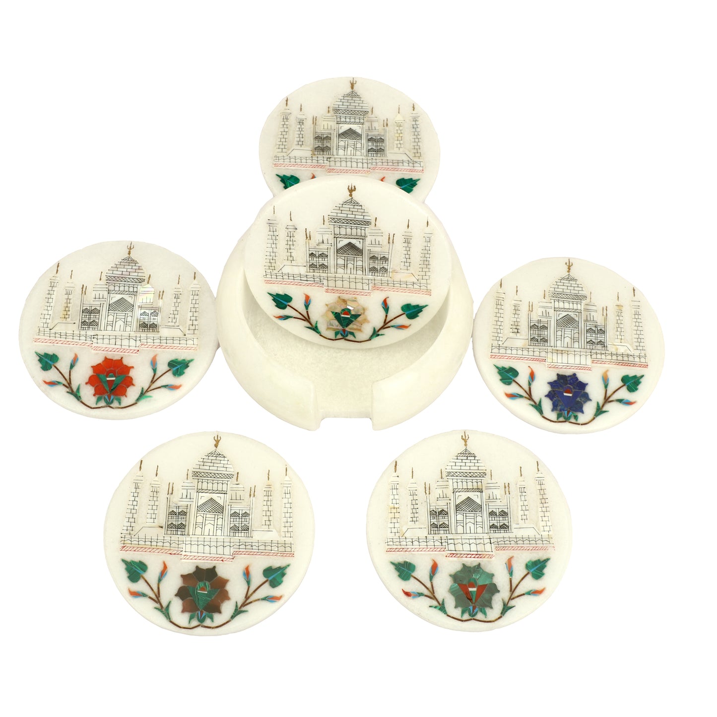 Taj Mahal Coaster - Taj Mahal Design