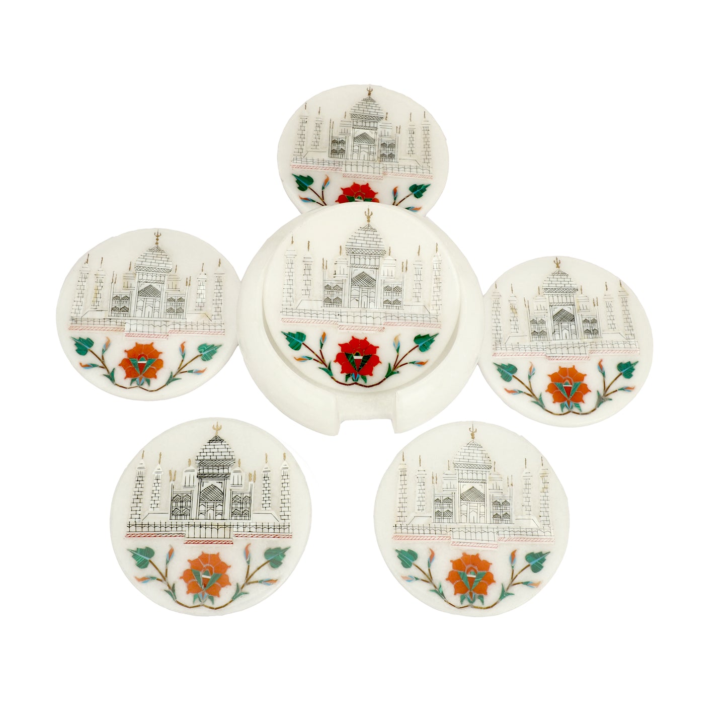 Taj Mahal Coaster - Taj Mahal Design