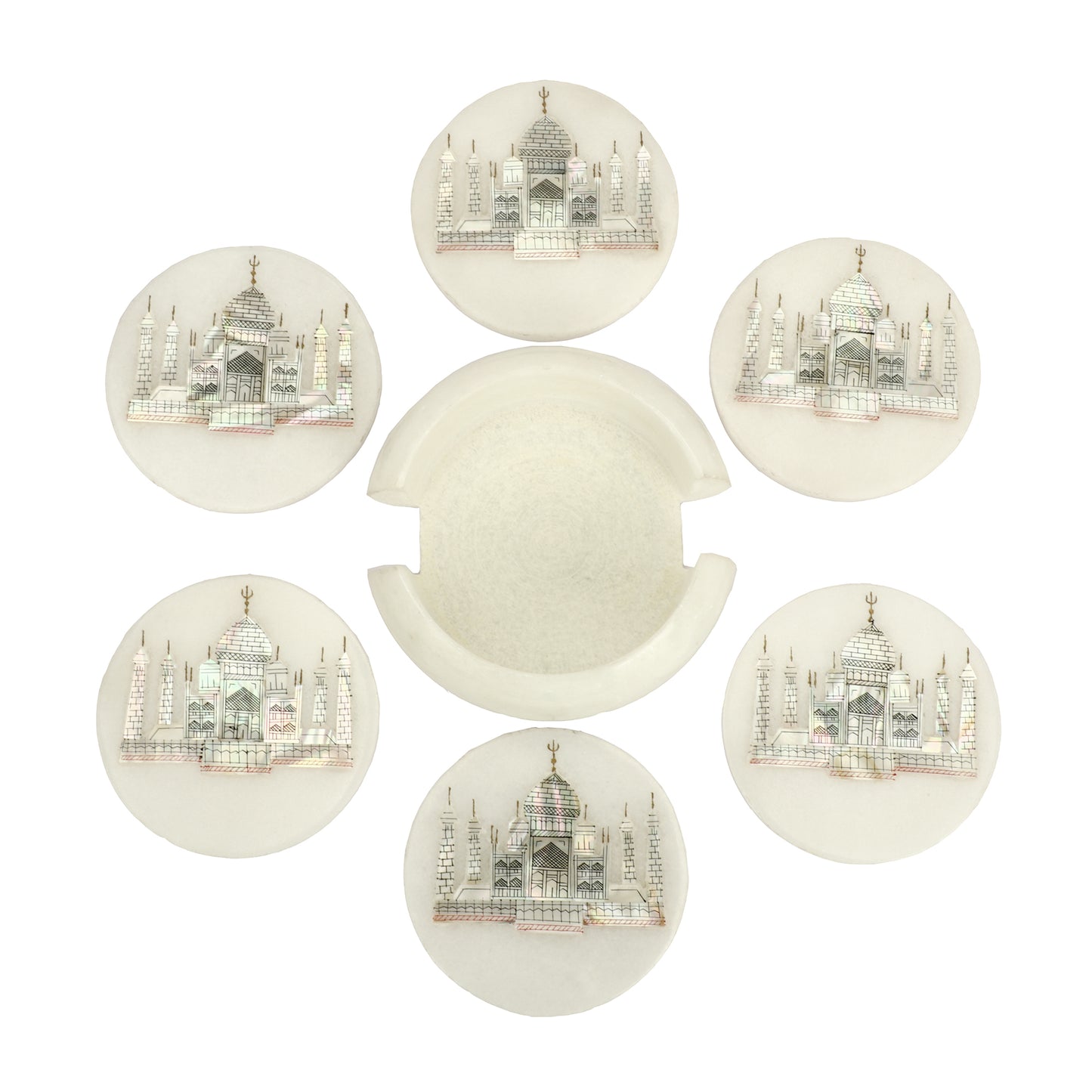 Taj Mahal Coaster - Taj Mahal Design