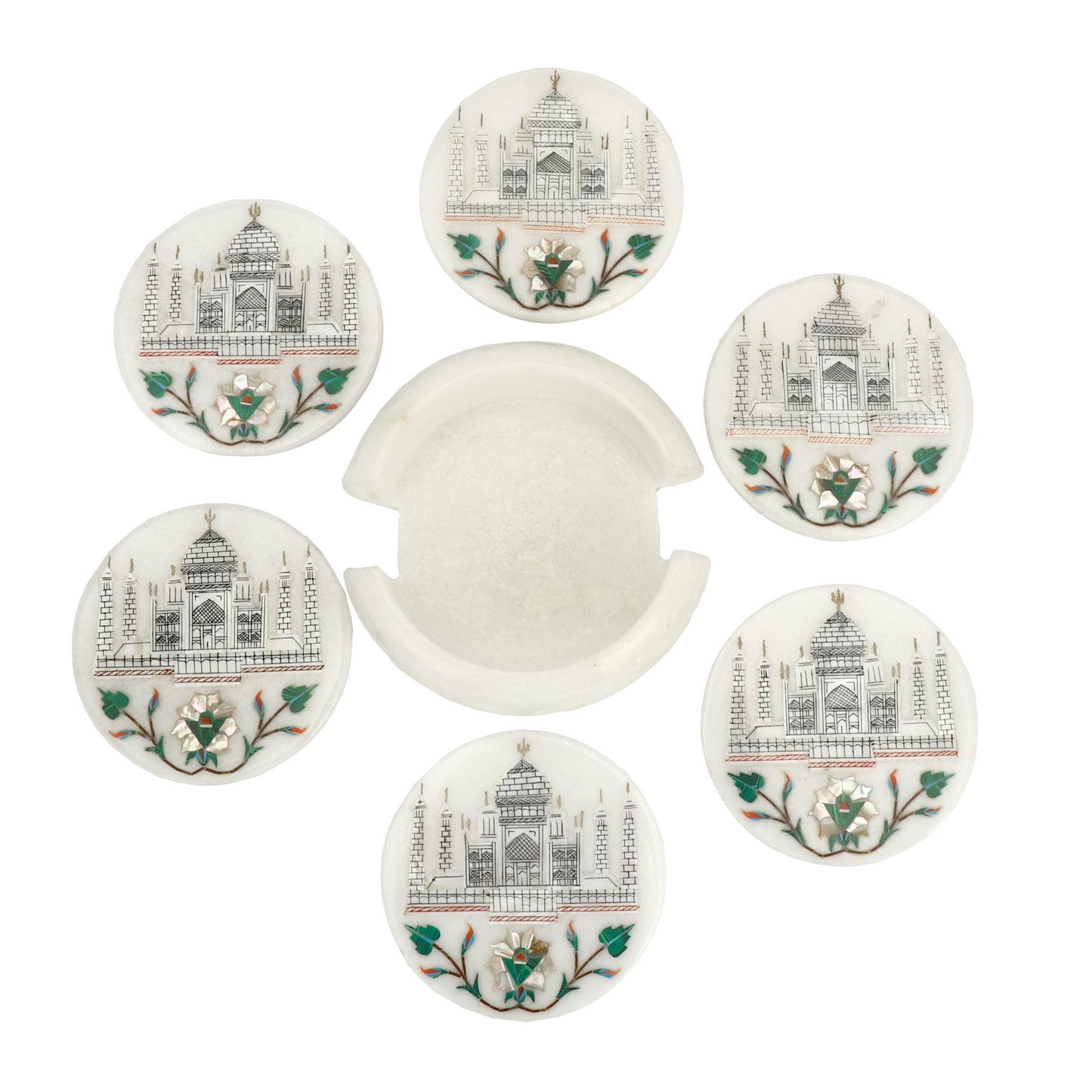 Taj Mahal Coaster - Taj Mahal Design