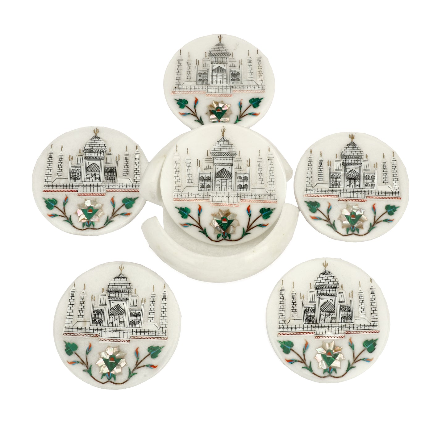 Taj Mahal Coaster - Taj Mahal Design