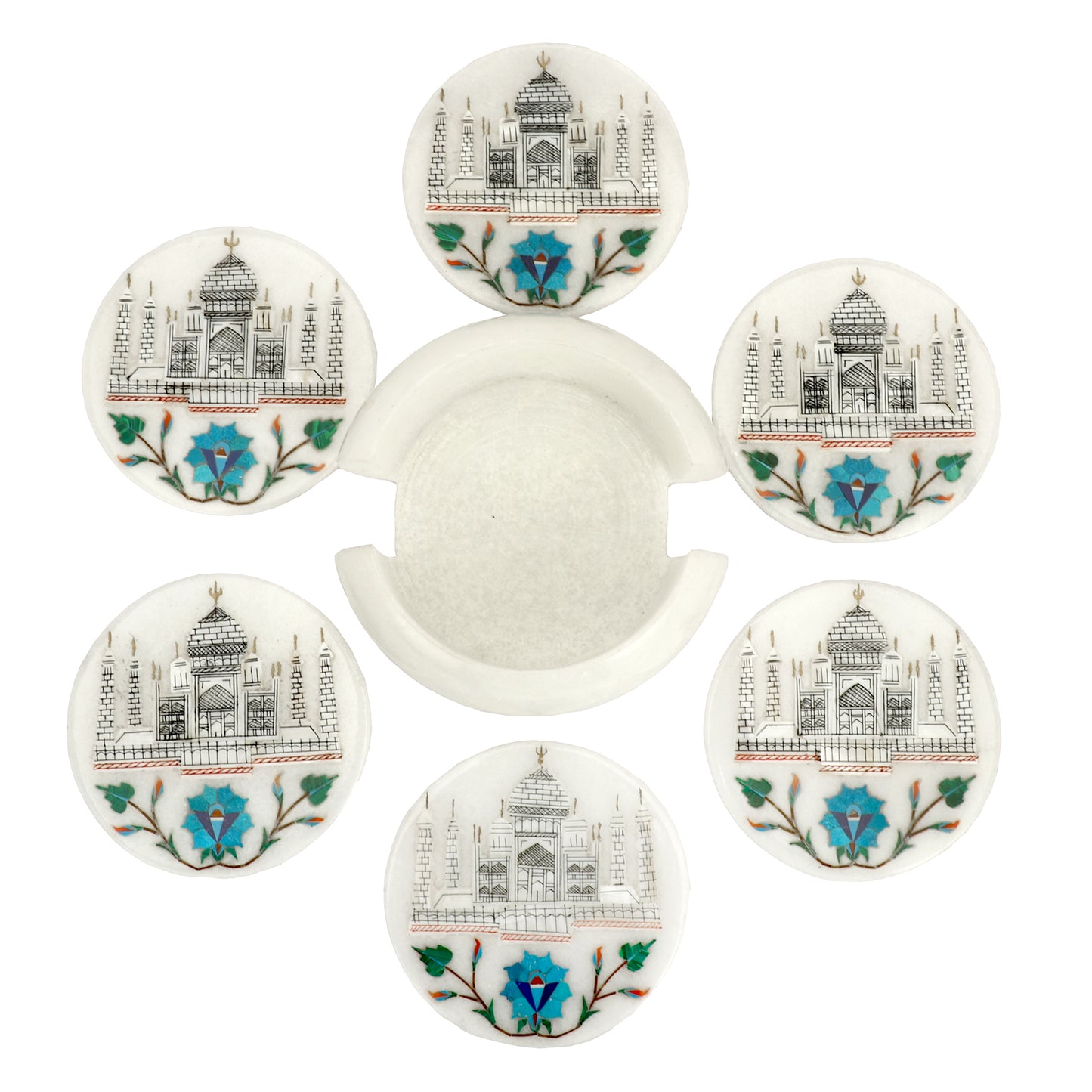 Taj Mahal Coaster - Taj Mahal Design