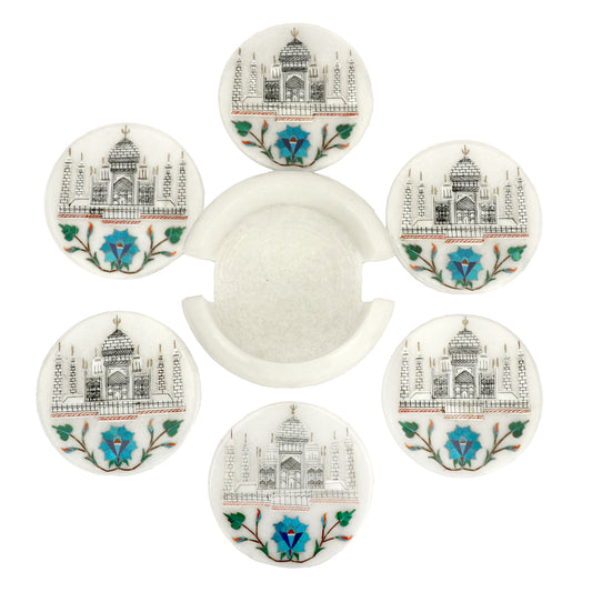 Taj Mahal Coaster - Taj Mahal Design