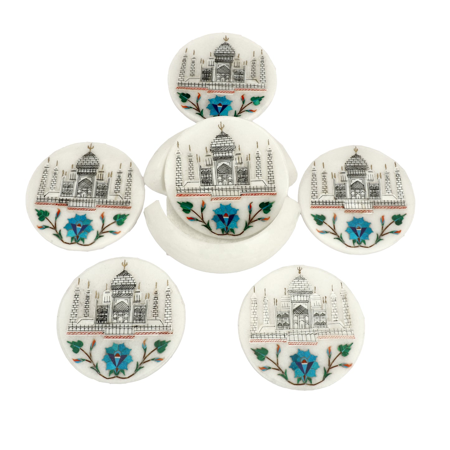 Taj Mahal Coaster - Taj Mahal Design