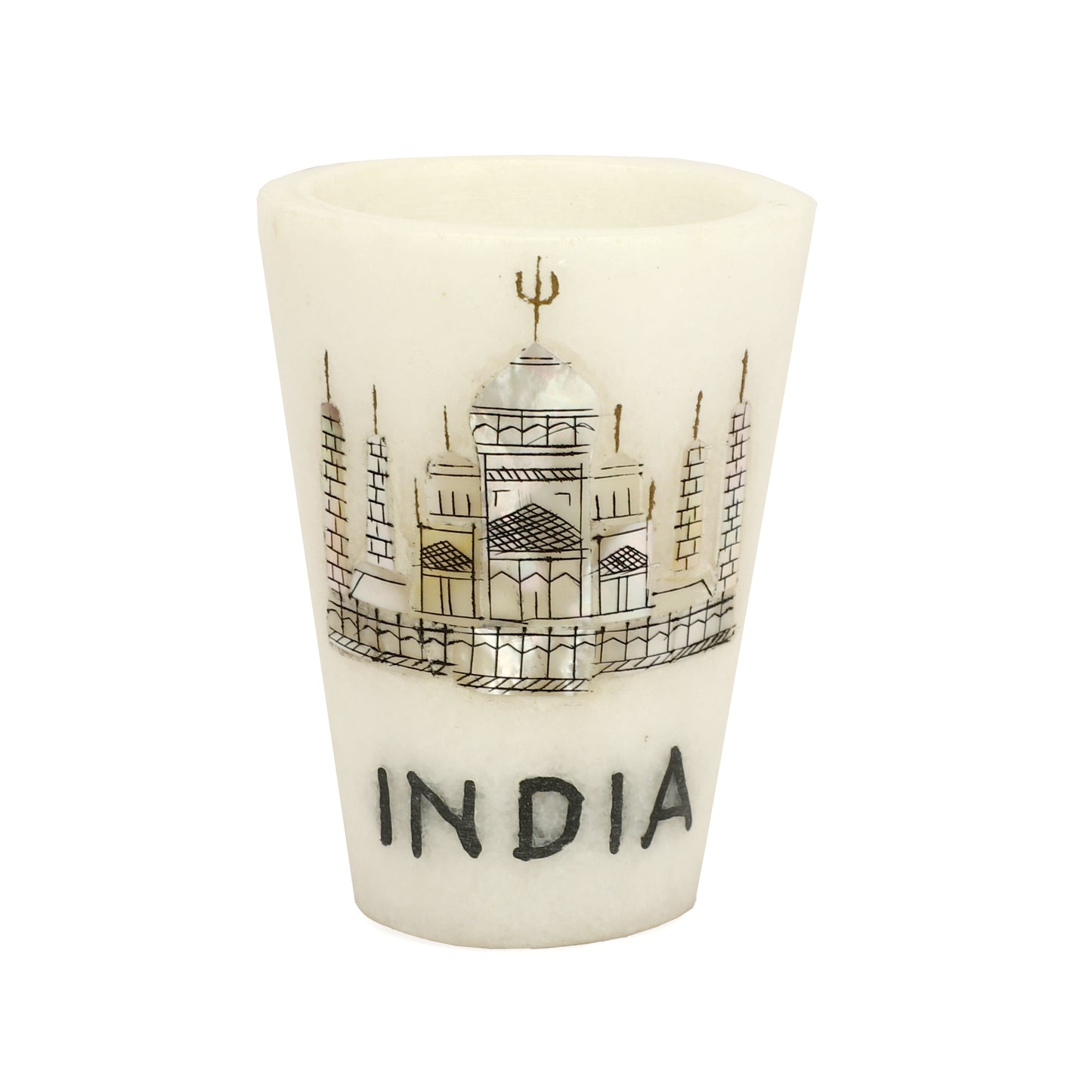 Taj Mahal Shot Glass - Taj Mahal Design