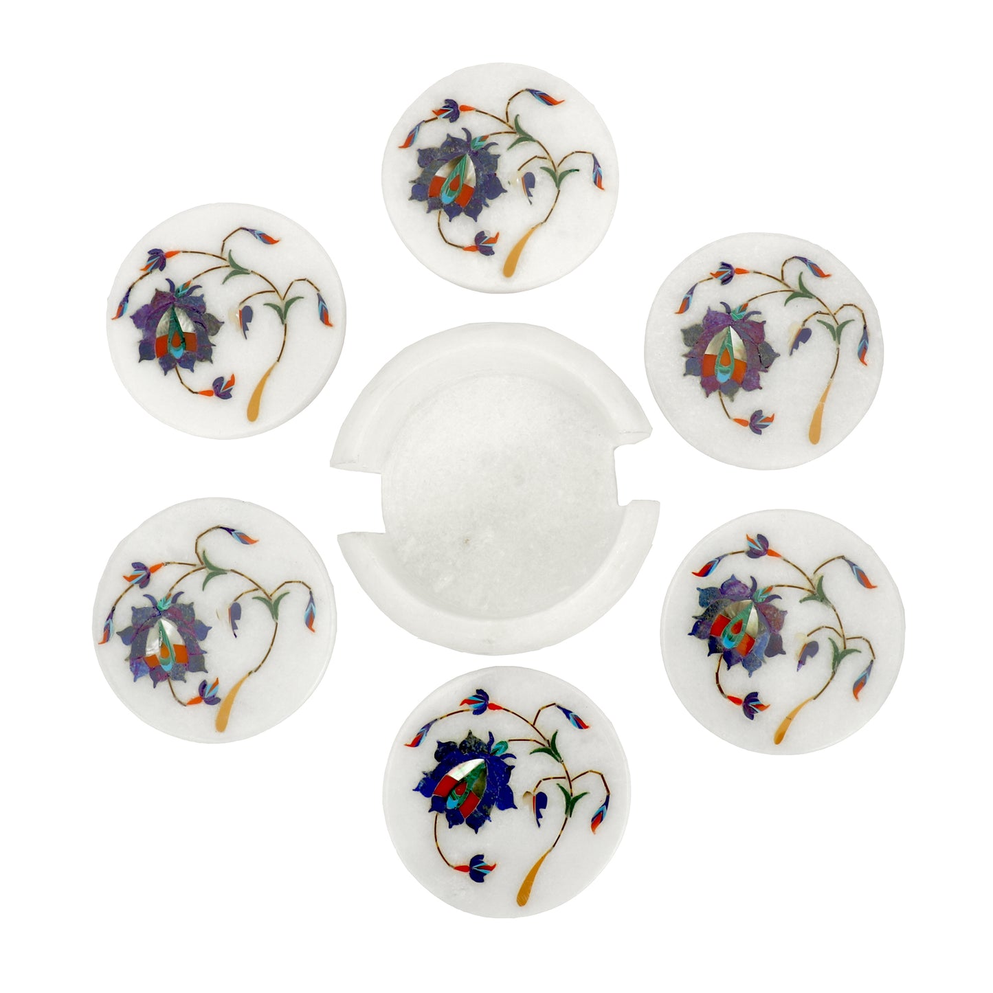 Rose Design Coaster - Rose Design