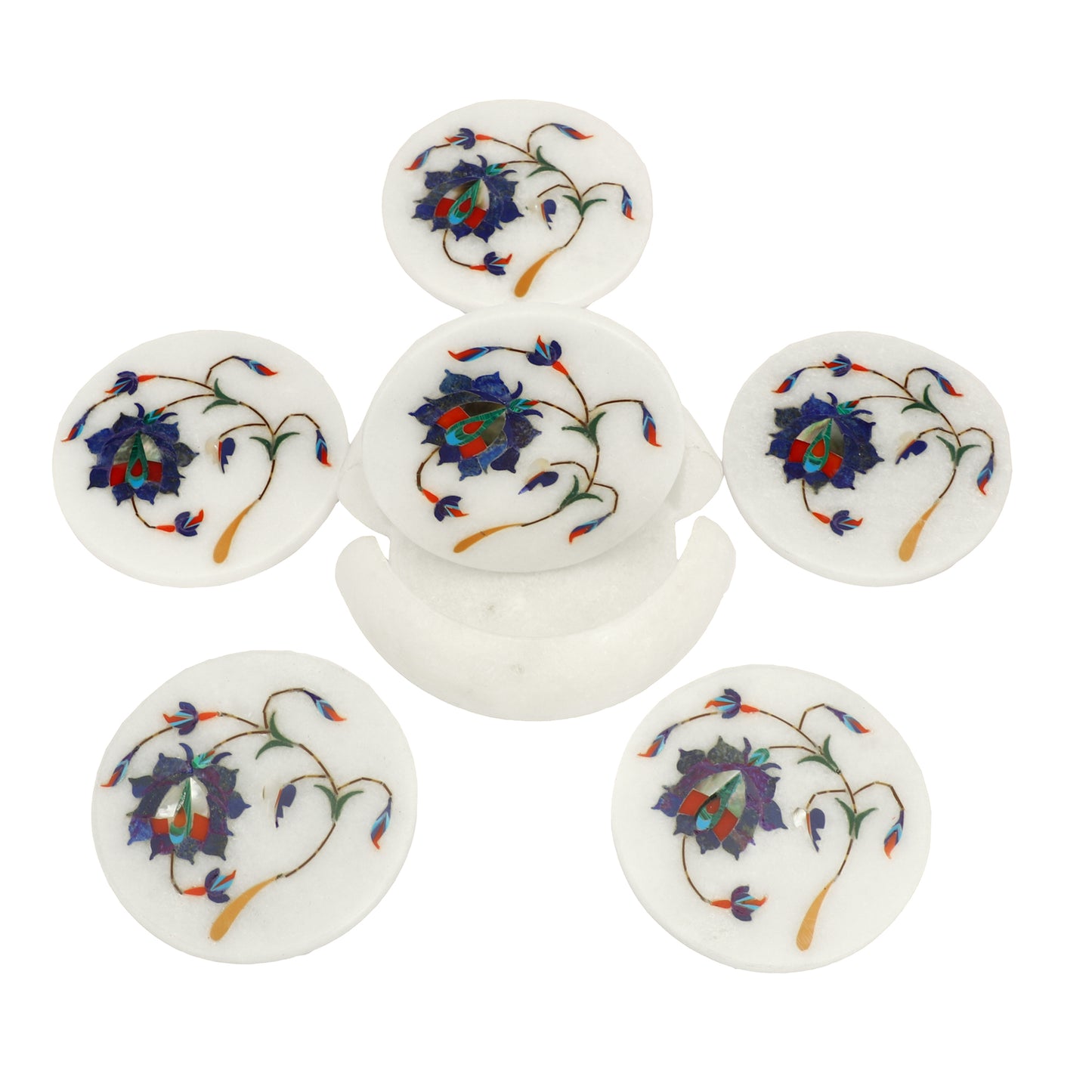 Rose Design Coaster - Rose Design