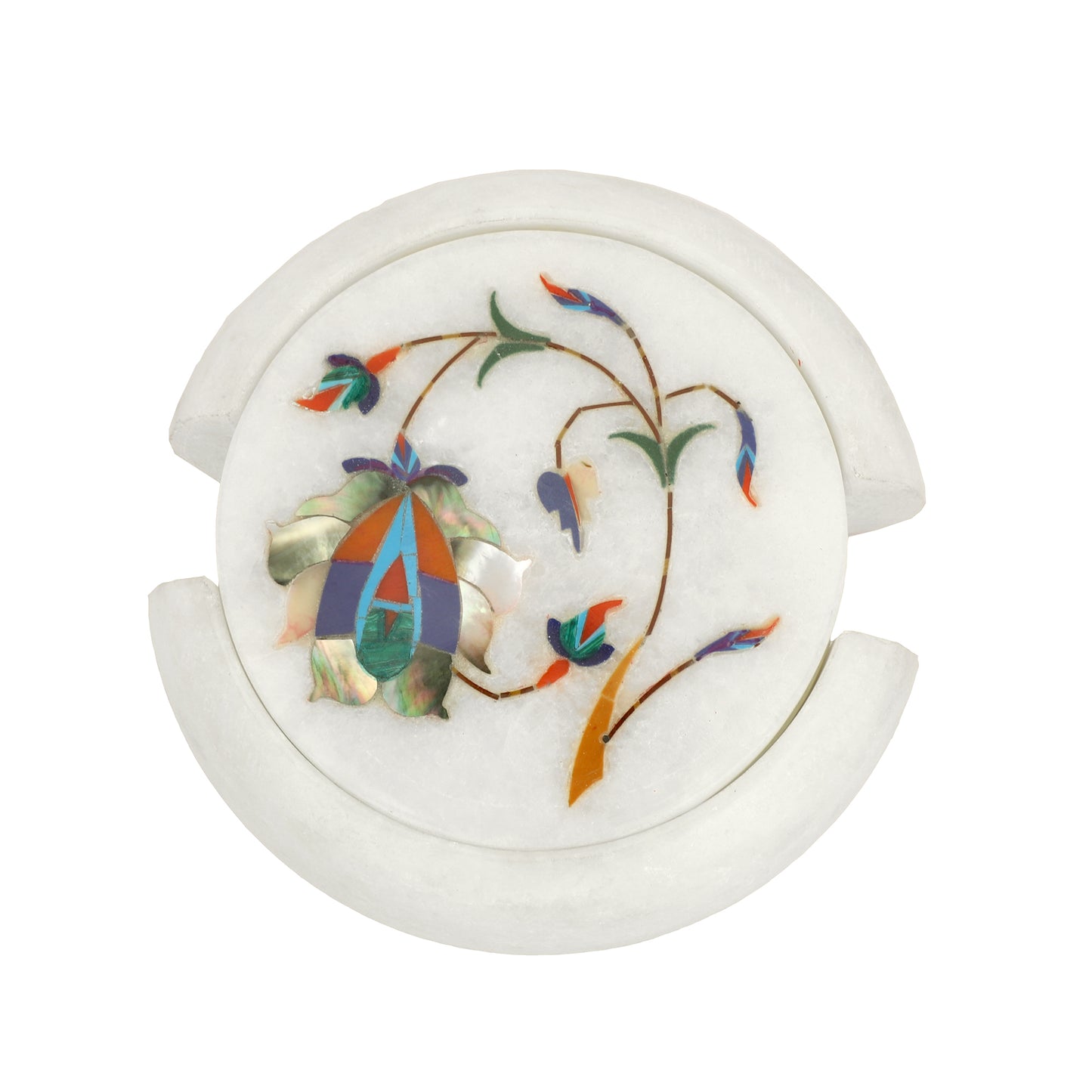 Rose Design Coaster - Rose Design