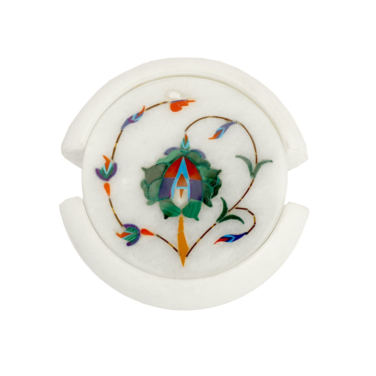 Rose Design Coaster - Rose Design