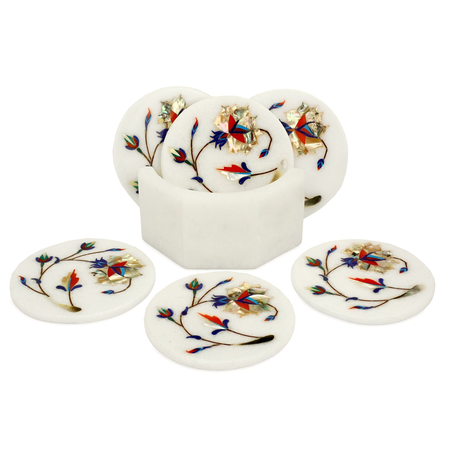 Rose Design Coaster - Rose Design