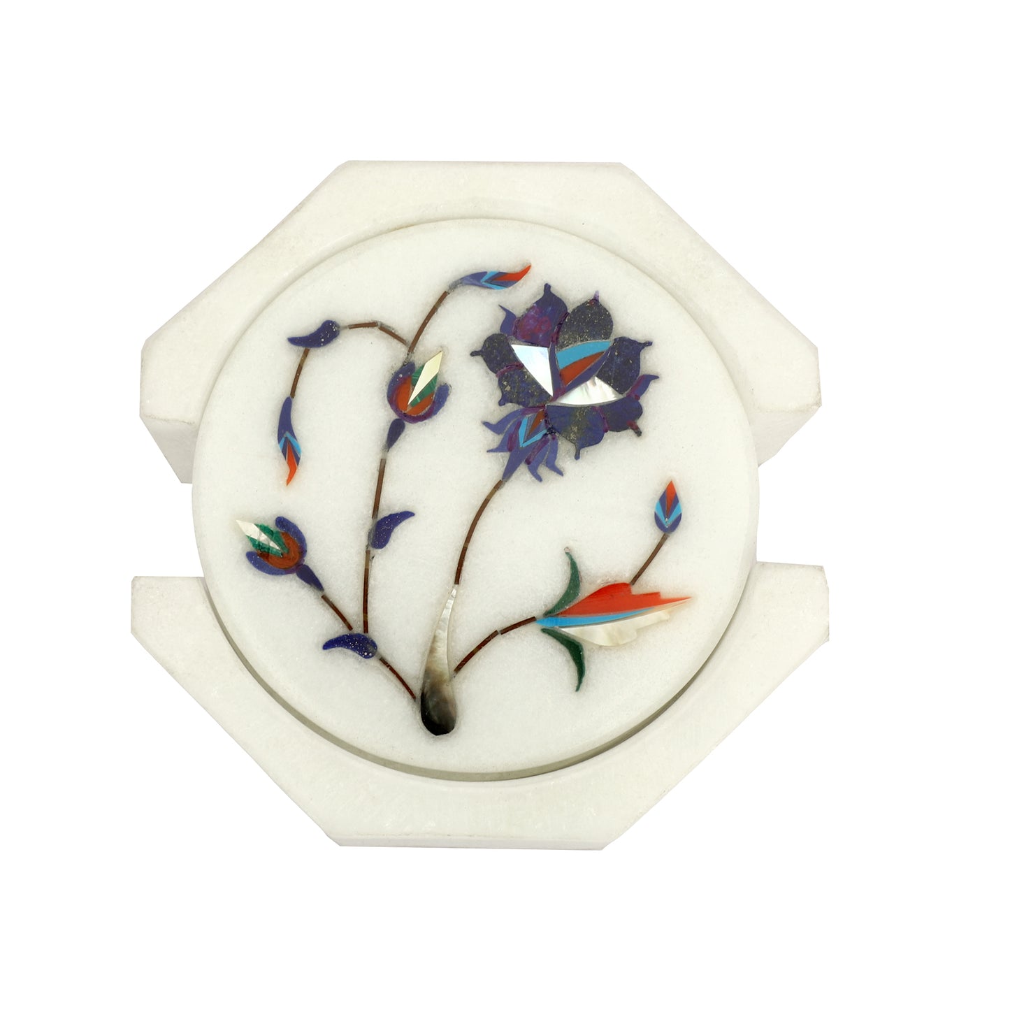 Rose Design Coaster - Rose Design