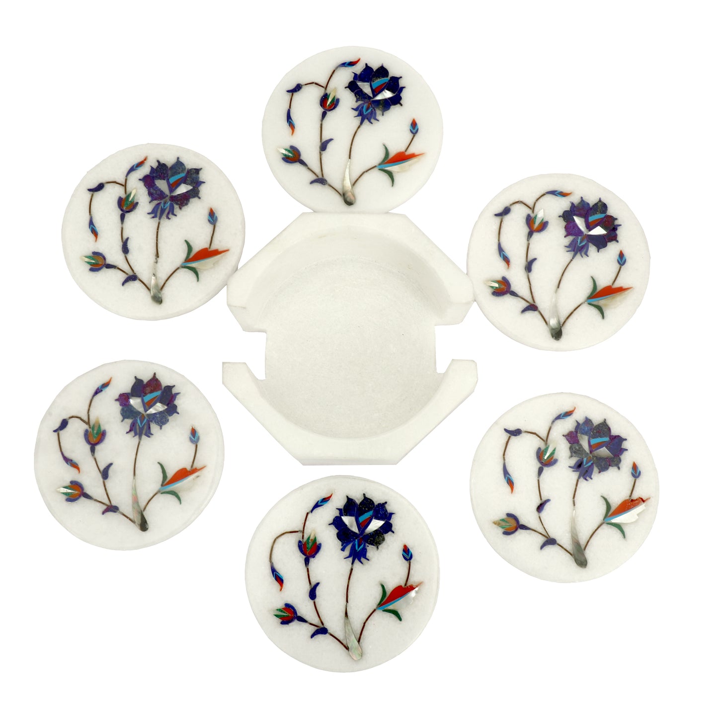 Rose Design Coaster - Rose Design