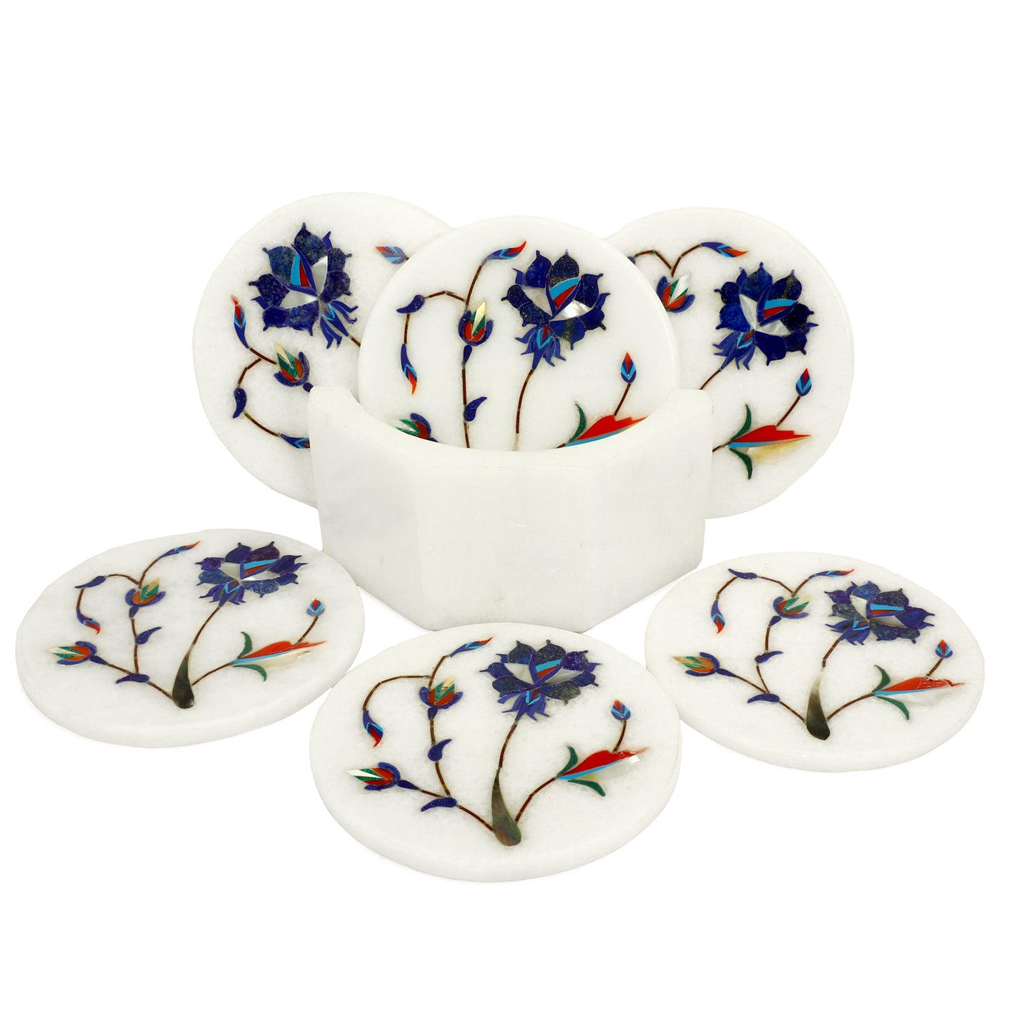 Rose Design Coaster - Rose Design