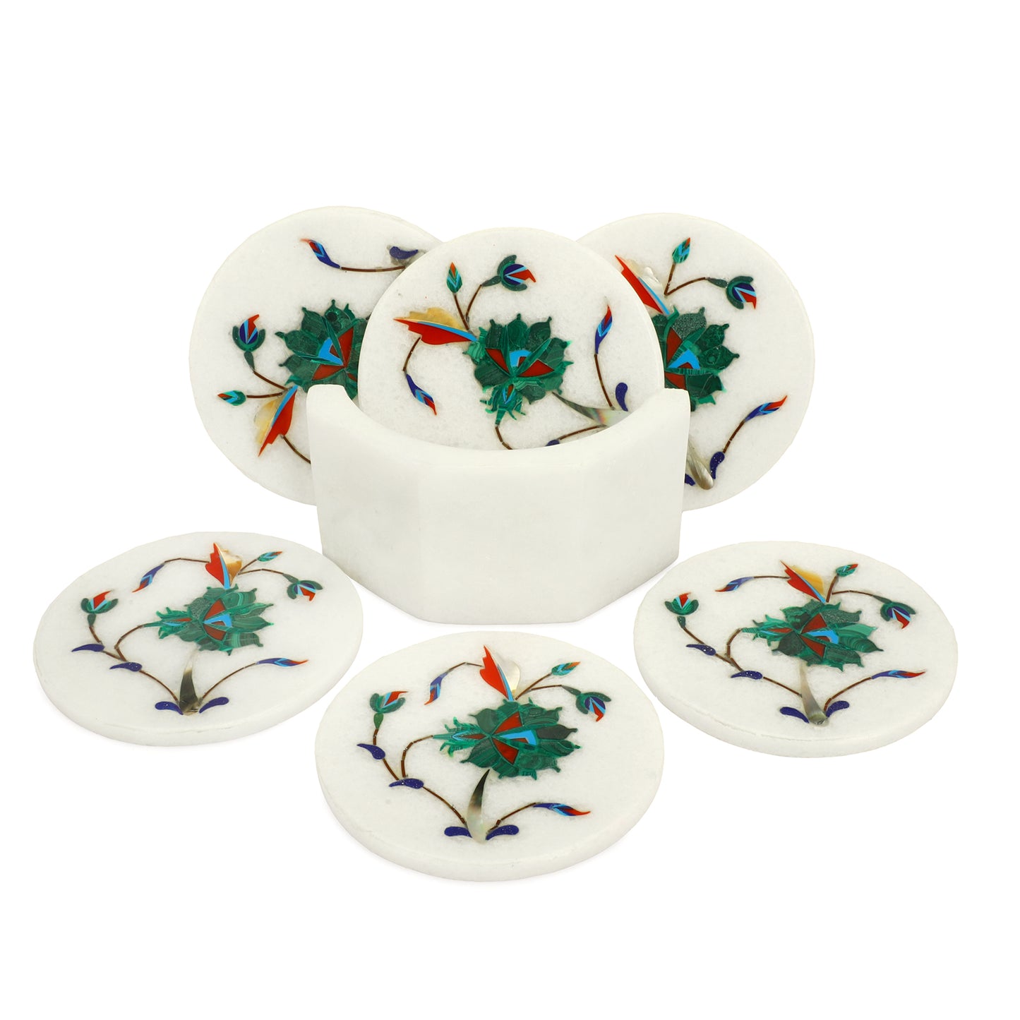 Rose Design Coaster - Rose Design