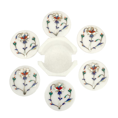 Rose Design Coaster - Rose Design