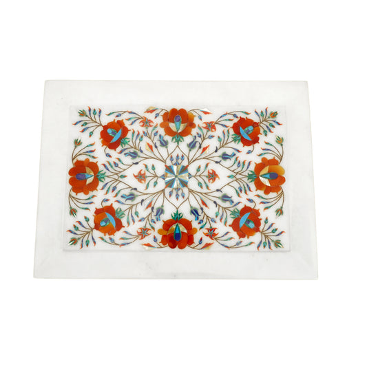 Marble Tray - Rose Design