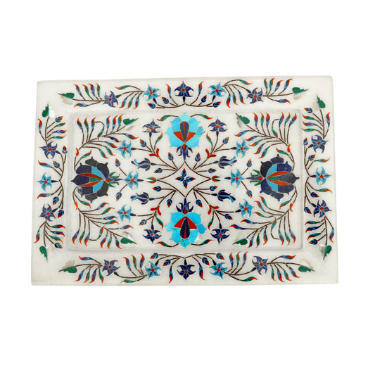 Marble Tray - Rose Design