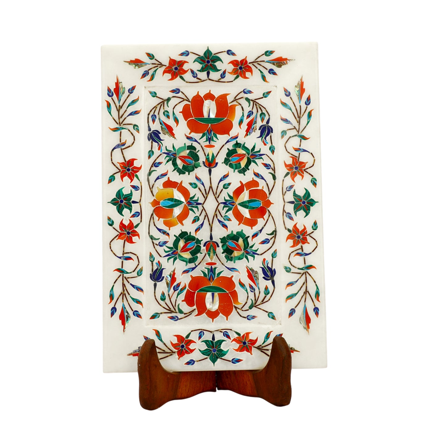 Marble Tray - Rose Design