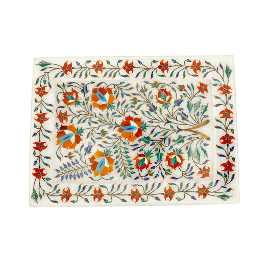 Marble Tray - Rose Design