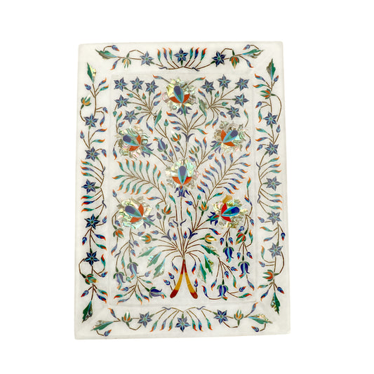 Marble Tray - Rose Design