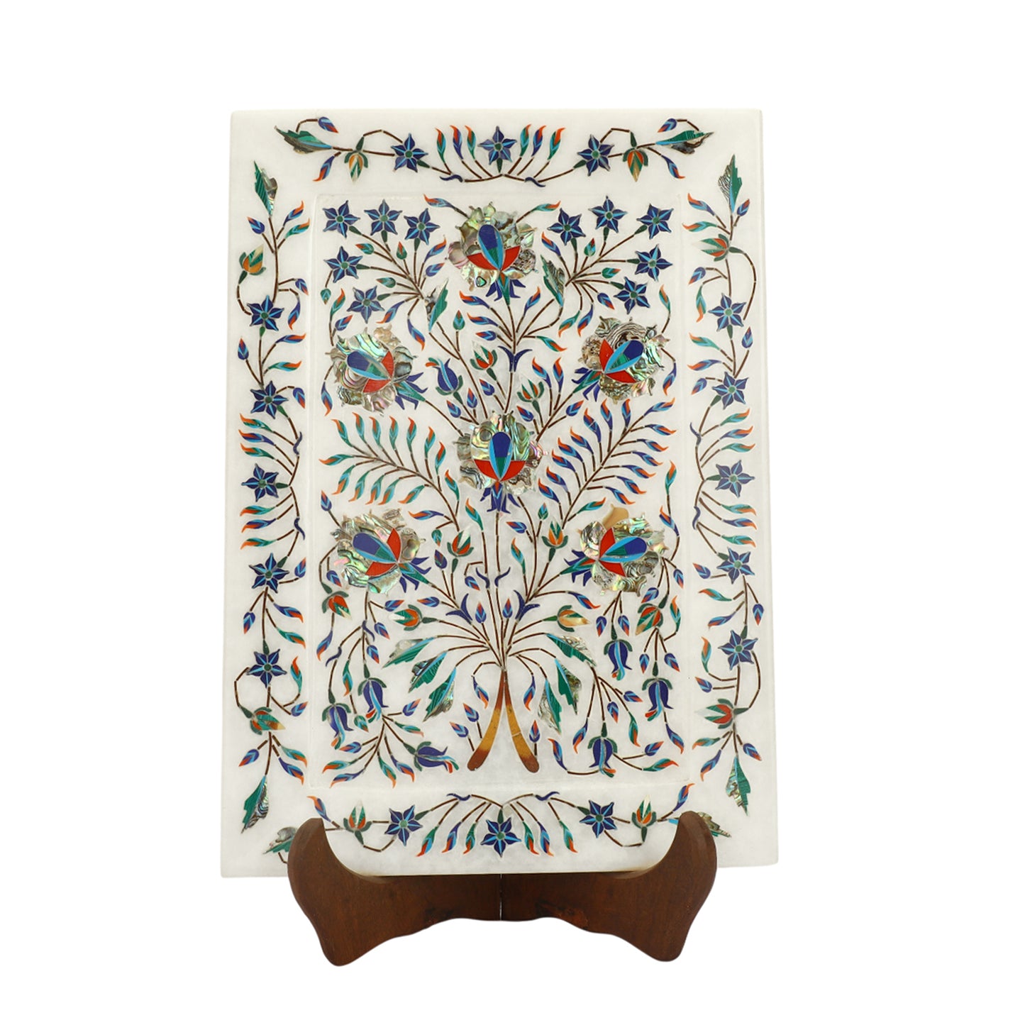 Marble Tray - Rose Design