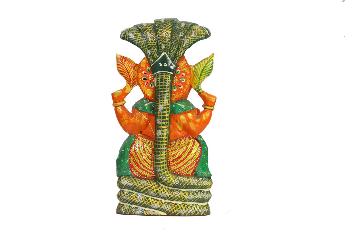 Ganesha Sitting on Sheshnaag