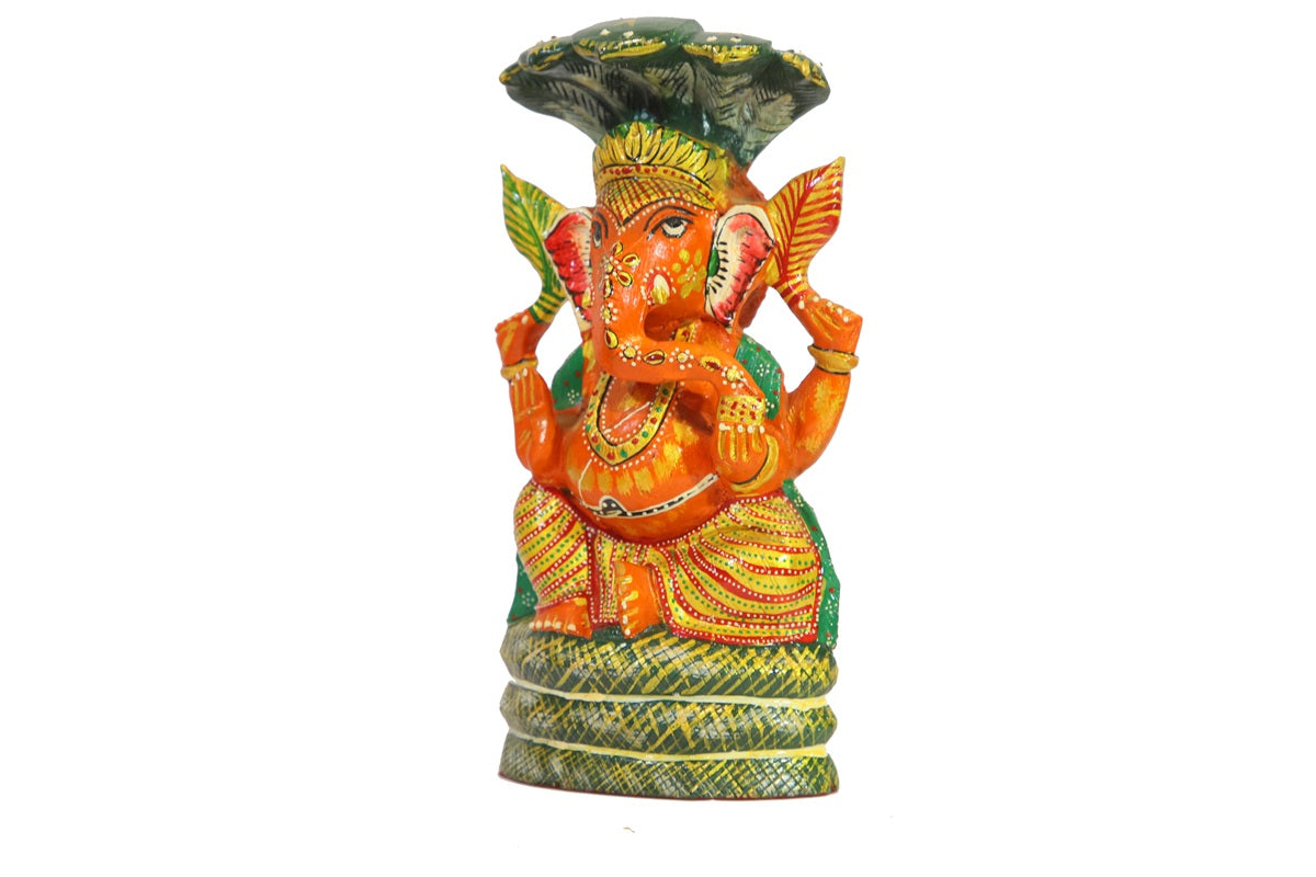 Ganesha Sitting on Sheshnaag