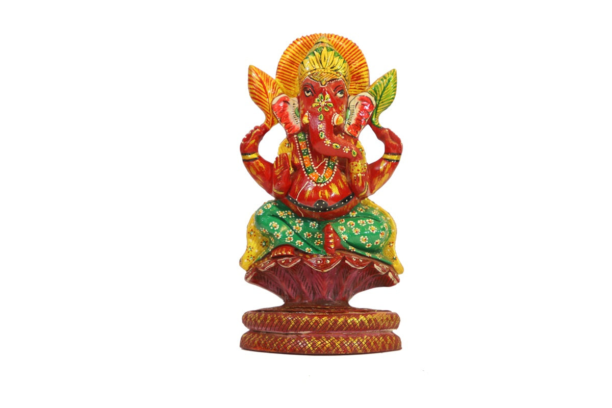 Ganesha Sitting on Sheshnaag